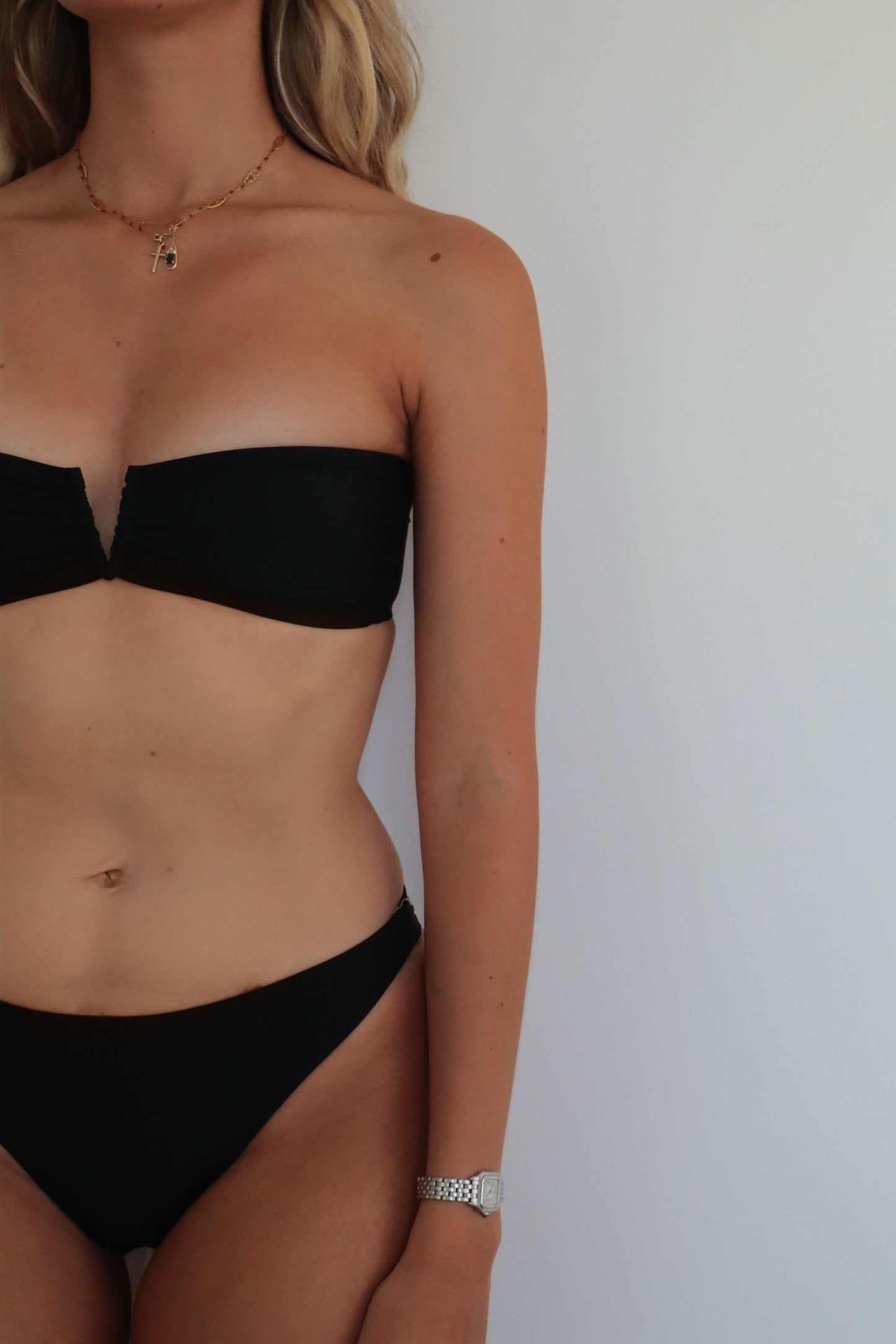 Bas de maillot Noir / Kaki